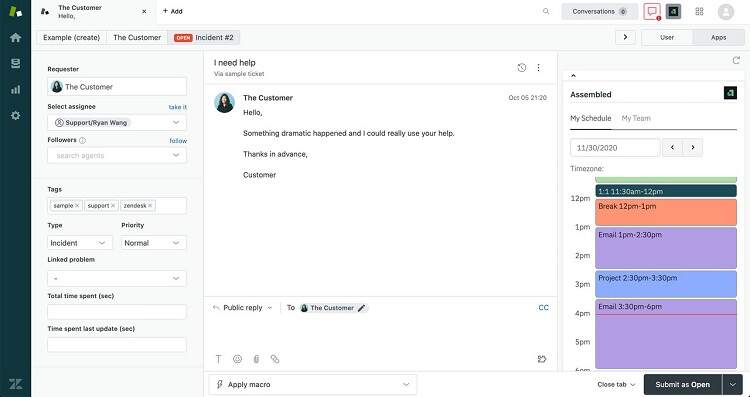 نرم افزار crm زندسک